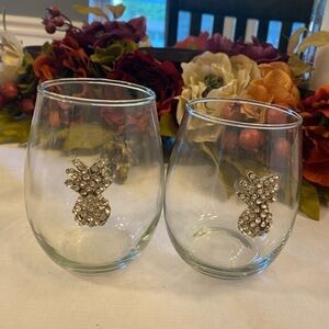 Adorable Stemless Wine Glasses